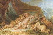 Sleeping Cupid Nicolas-rene jollain